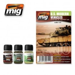 画像1: AMMO[AMIG7410]US現用車輌カラーセット