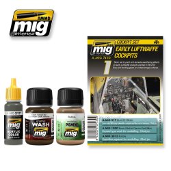 画像1: AMMO[AMIG7430]WW2前期ドイツ空軍コクピットカラーセット