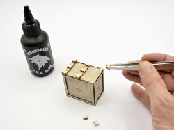 画像4: DOOZY[DZ037]レーザーカット自動車パーツ用木箱(1/24)1個入り