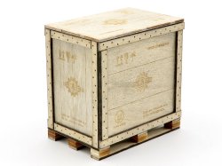 画像5: DOOZY[DZ037]レーザーカット自動車パーツ用木箱(1/24)1個入り