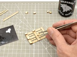 画像4: DOOZY[DZ038]レーザーカット輸送パレット(1/24)5個入り