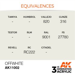 画像3: AKアクリル3G[AK11002][3G]オフホワイト
