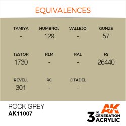 画像3: AKアクリル3G[AK11007][3G]ロックグレイ