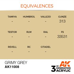 画像3: AKアクリル3G[AK11008][3G]グライミーグレイ