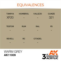 画像3: AKアクリル3G[AK11009][3G]ウォームグレイ