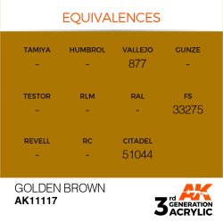 画像3: AKアクリル3G[AK11117][3G]ゴールデンブラウン