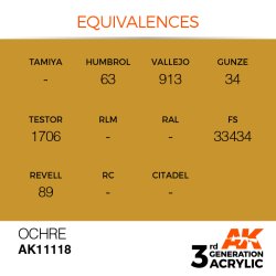 画像3: AKアクリル3G[AK11118][3G]オーカー
