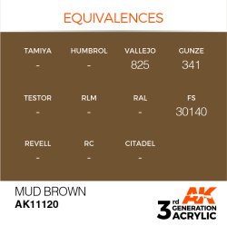 画像3: AKアクリル3G[AK11120][3G]マッドブラウン