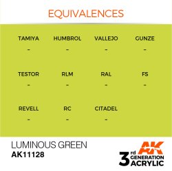 画像3: AKアクリル3G[AK11128][3G]ルミナスグリーン