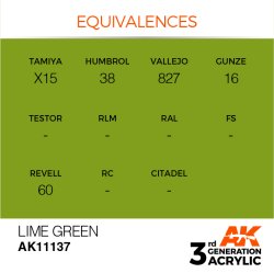 画像3: AKアクリル3G[AK11137][3G]ライムグリーン
