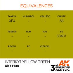 画像3: AKアクリル3G[AK11138][3G]インテリアイエローグリーン