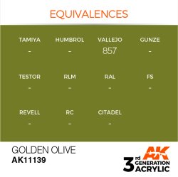 画像3: AKアクリル3G[AK11139][3G]ゴールデンオリーブ