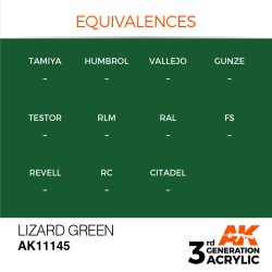 画像3: AKアクリル3G[AK11145][3G]リザードグリーン