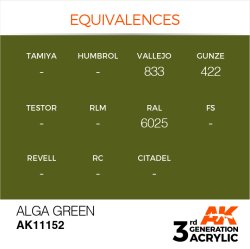 画像3: AKアクリル3G[AK11152][3G]アルガグリーン