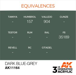 画像3: AKアクリル3G[AK11164][3G]ダークブルーグレイ