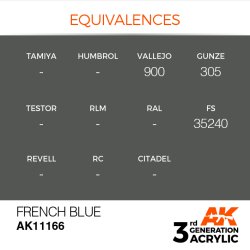 画像3: AKアクリル3G[AK11166][3G]フレンチブルー
