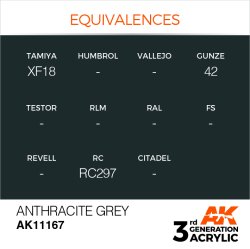 画像3: AKアクリル3G[AK11167][3G]アントラサイトグレイ