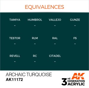 画像3: AKアクリル3G[AK11172][3G]アーカイックターコイズ (3)