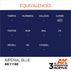 画像3: AKアクリル3G[AK11180][3G]インペリアルブルー