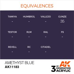 画像3: AKアクリル3G[AK11183][3G]アメジストブルー