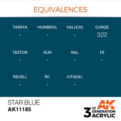 画像3: AKアクリル3G[AK11185][3G]スターブルー