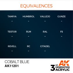 画像3: AKアクリル3G[AK11201][3G]コバルトブルー