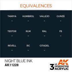 画像3: AKアクリル3G[AK11228][3G]ナイトブルーインク