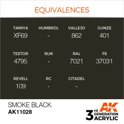 画像3: AKアクリル3G[AK11028][3G]スモークブラック