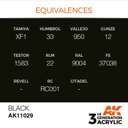 画像3: AKアクリル3G[AK11029][3G]ブラック