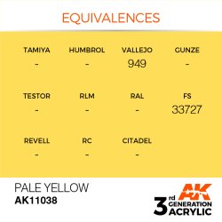 画像3: AKアクリル3G[AK11038][3G]ペイルイエロー