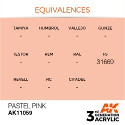 画像3: AKアクリル3G[AK11059][3G]パステルピンク
