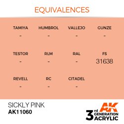 画像3: AKアクリル3G[AK11060][3G]シックリーピンク