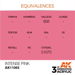 画像3: AKアクリル3G[AK11065][3G]インテンスピンク