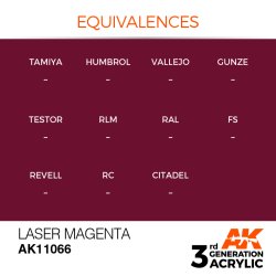 画像3: AKアクリル3G[AK11066][3G]レーザーマゼンタ
