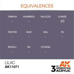 画像3: AKアクリル3G[AK11071][3G]ライラック