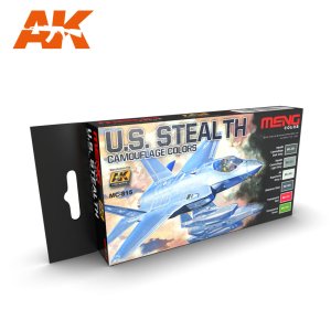 画像1: AKインタラクティブ[MC815] アメリカステルス航空機カラーズ (1)