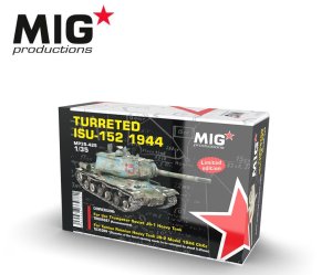 画像1: MIG[MP35-425]ISU-152砲塔1944コンバージョンセット(1/35) (1)