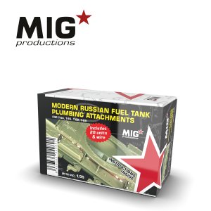 画像1: MIG[MP35-350]1/35 ロシア戦車・燃料パイピングセット (1)