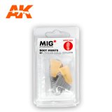 MIG[MP35-409]ブーツプリント　80年代民間スニーカー