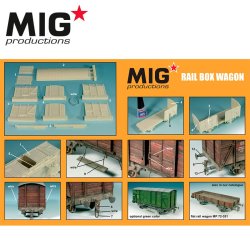画像3: MIG[MP72082]貨車（屋根付き）1/72