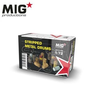 画像1: MIG[MP72-358]ドラム缶セット（1/72） (1)