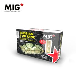 画像1: MIG[MP72-414]ソビエトT-28戦車1/72