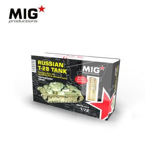 画像1: MIG[MP72-414]ソビエトT-28戦車1/72 (1)