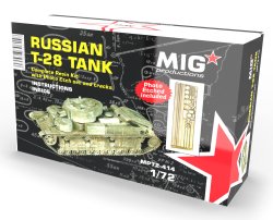 画像2: MIG[MP72-414]ソビエトT-28戦車1/72