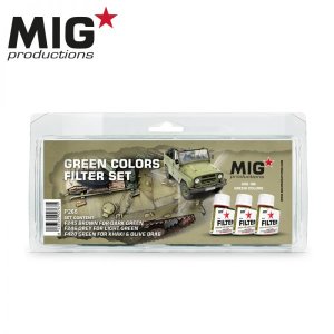 画像1: MIG[P265]グリーンカラー用フィルターセット (1)