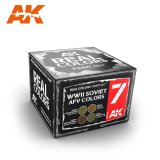 AKインタラクティブ[RCS007]ソビエト軍WW2AFVカラーセット
