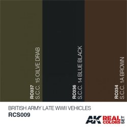 画像3: AKインタラクティブ[RCS009]イギリス軍WW2後期車輌カラーセット