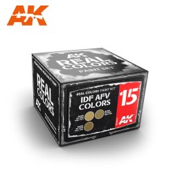 画像1: AKインタラクティブ[RCS015]イスラエル国防軍AFVカラーセット
