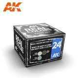 AKインタラクティブ[RCS024]WW2 US海軍&海兵隊航空機前期カラーズ
