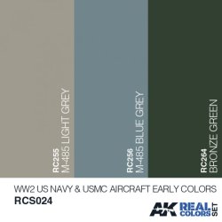 画像2: AKインタラクティブ[RCS024]WW2 US海軍&海兵隊航空機前期カラーズ